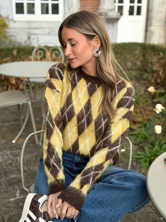 Le pull Tiphaine jaune