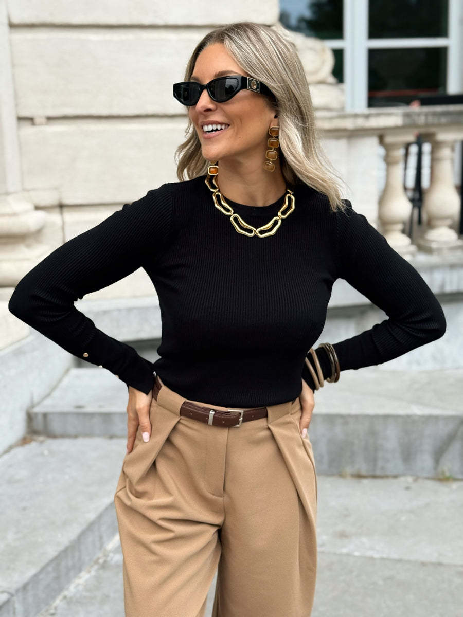 The black Cezanne blouse