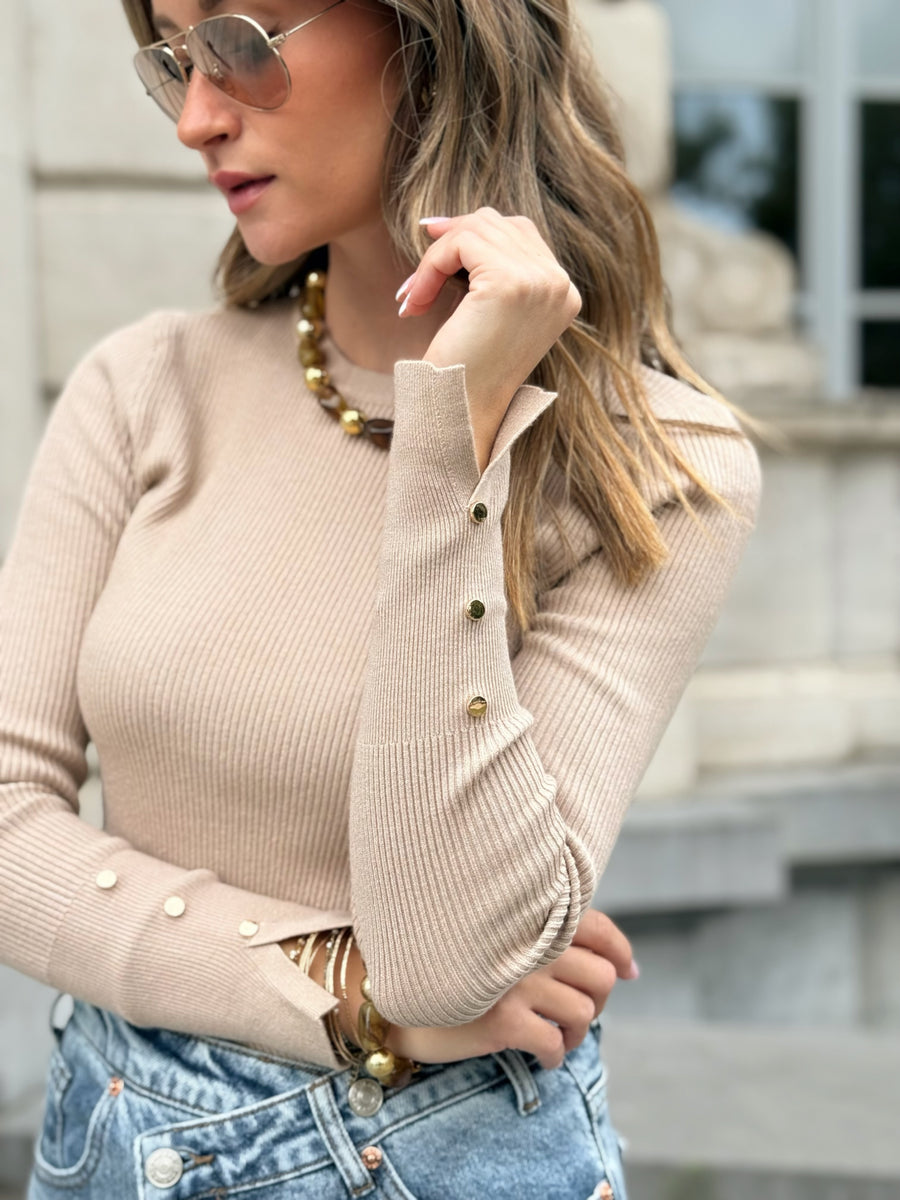 The Cezanne Camel blouse