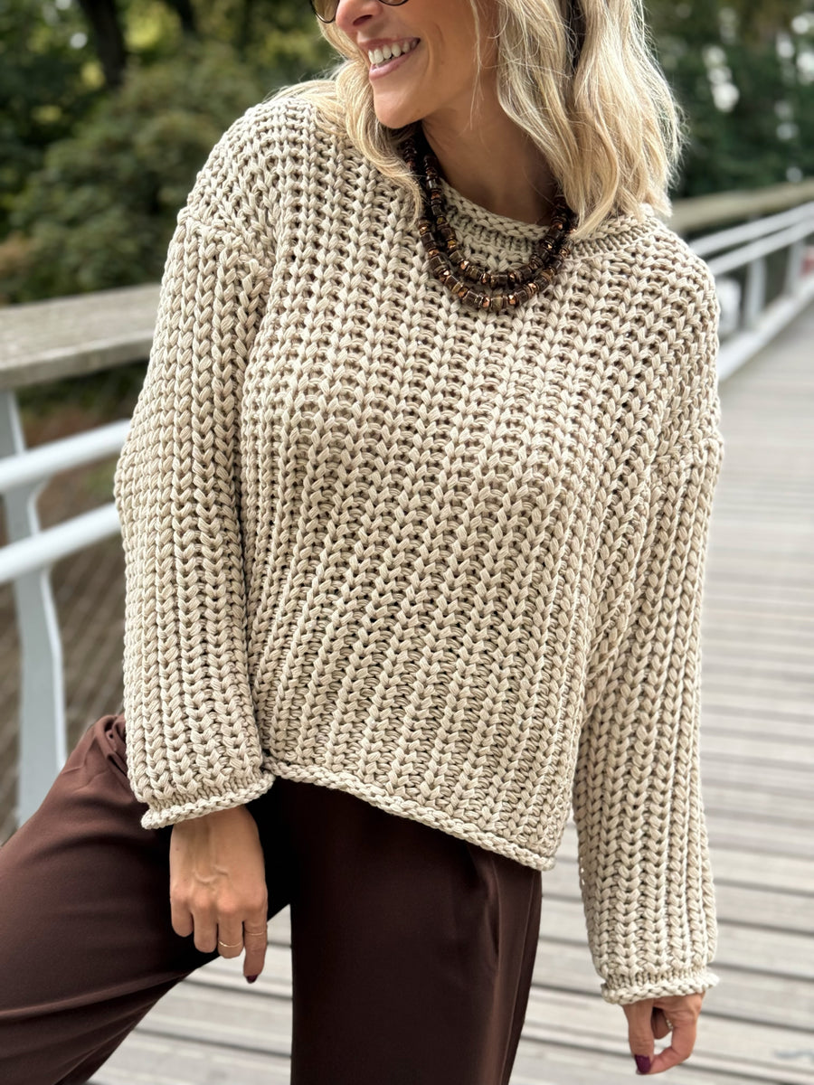 Le pull Inaya