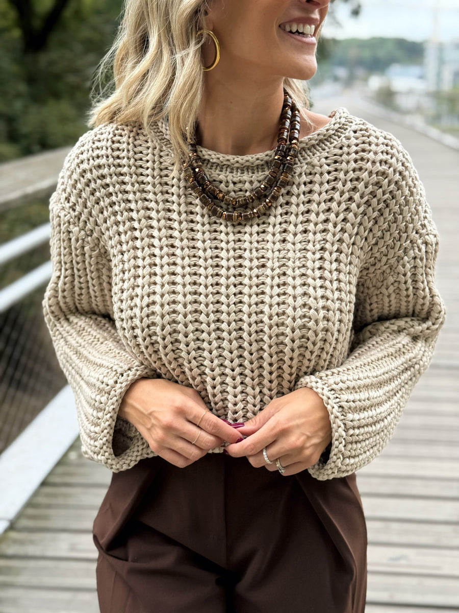 Le pull Inaya