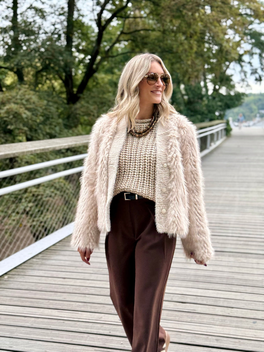 La veste Irina beige