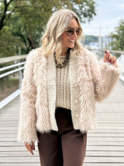 La veste Irina beige