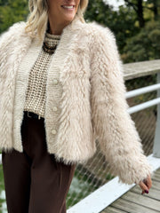 La veste Irina beige