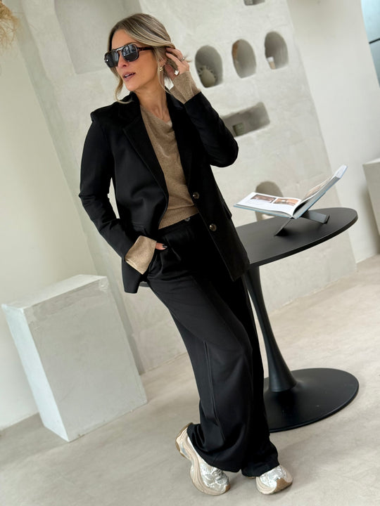 Le pantalon Mallaury noir