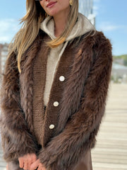 La veste Irina marron
