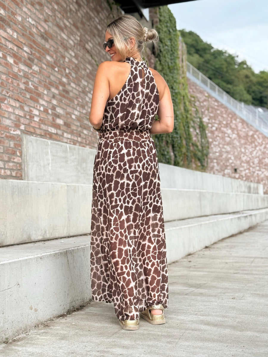 La robe Genna brun