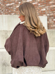 La veste Georgina marron