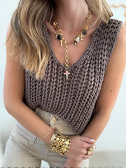 La blouse Elora marron