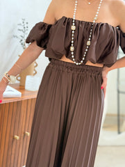 L’ensemble Vonnie marron