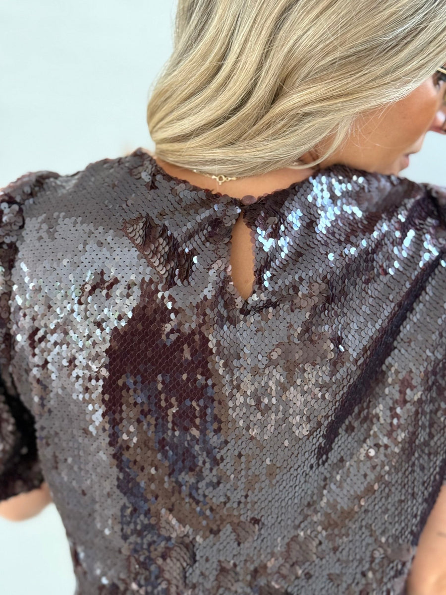La blouse Lenaick marron - Gualap