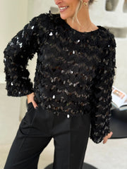 La blouse Marine noir - Gualap