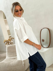 La chemise Ellie blanc - Gualap