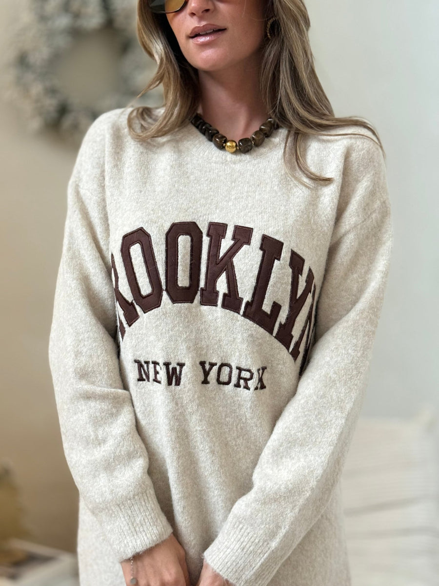 La robe Serena beige - Gualap