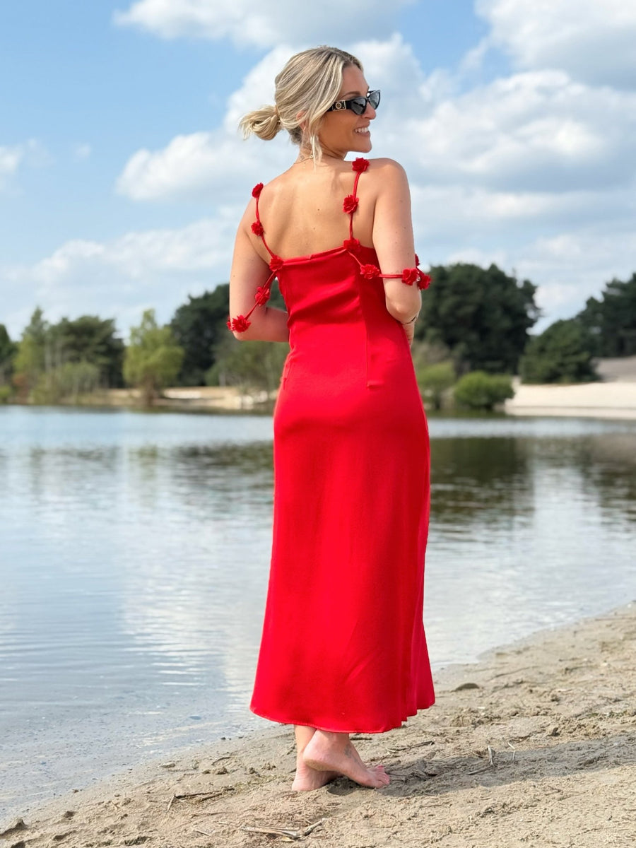 La robe Vally rouge - Gualap