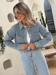 La veste en jeans Roxana - Gualap