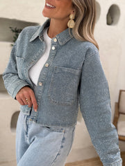 La veste en jeans Roxana - Gualap