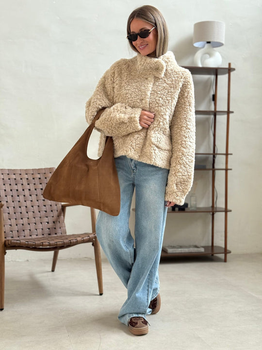 La veste Lawra beige - Gualap