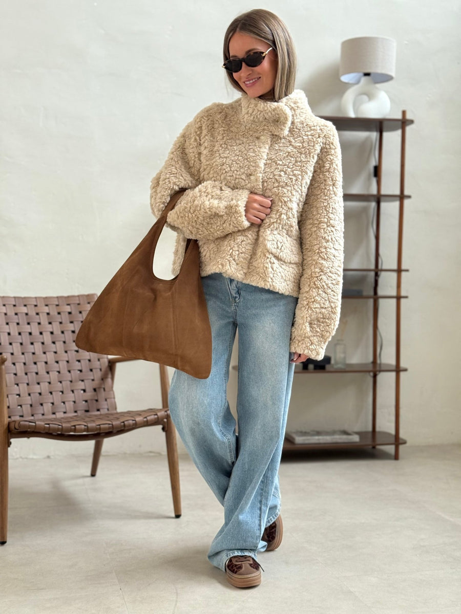 La veste Lawra beige - Gualap