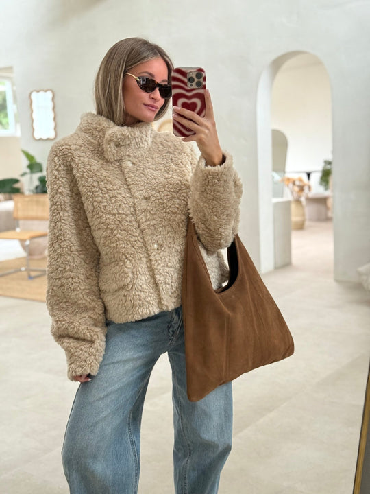 La veste Lawra beige - Gualap