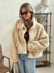 La veste Lawra beige - Gualap