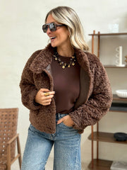 La veste Lawra marron - Gualap