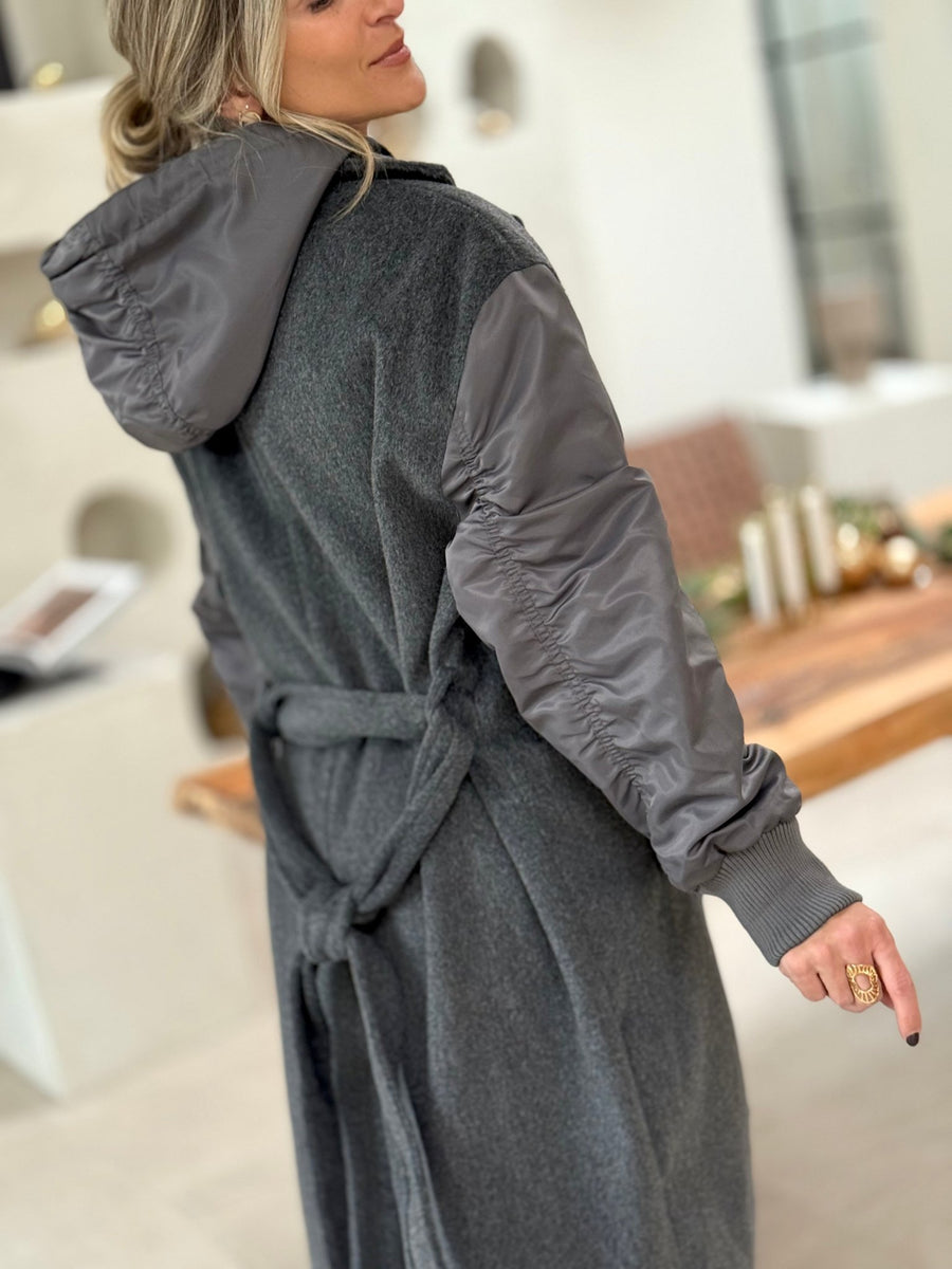 La veste Syrine gris - Gualap