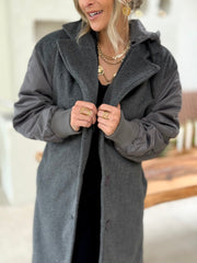 La veste Syrine gris - Gualap