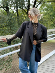 Le blazer Eve noir - Gualap