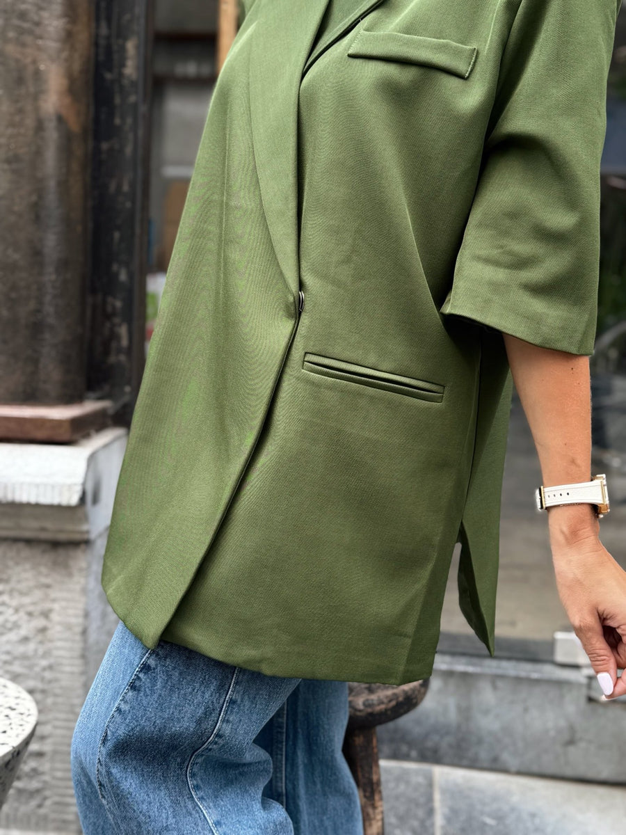 Le blazer Eve vert - Gualap