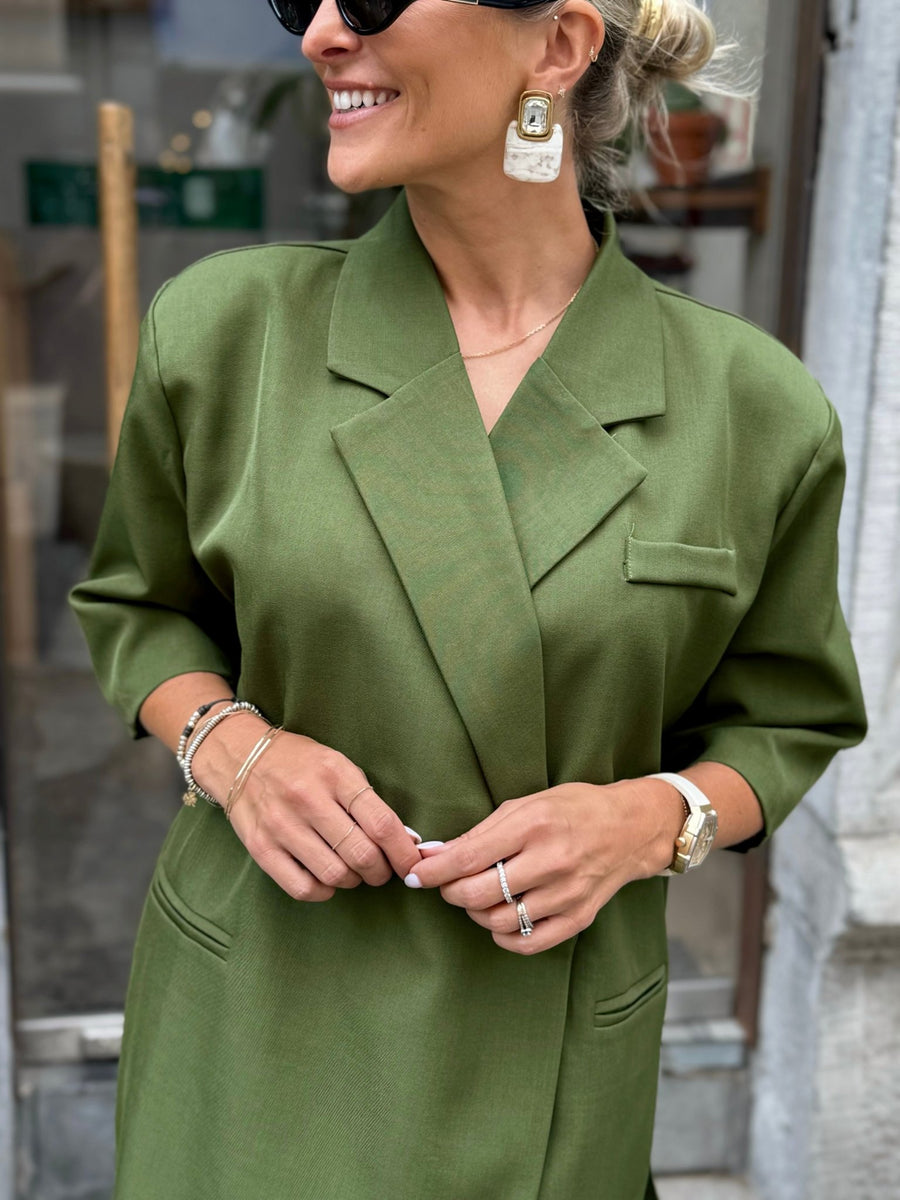 Le blazer Eve vert - Gualap