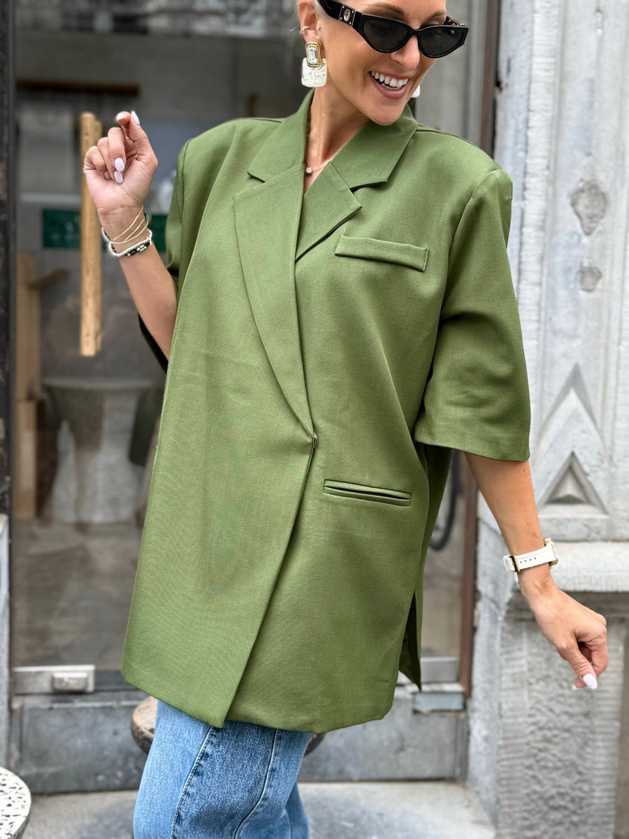Le blazer Eve vert - Gualap