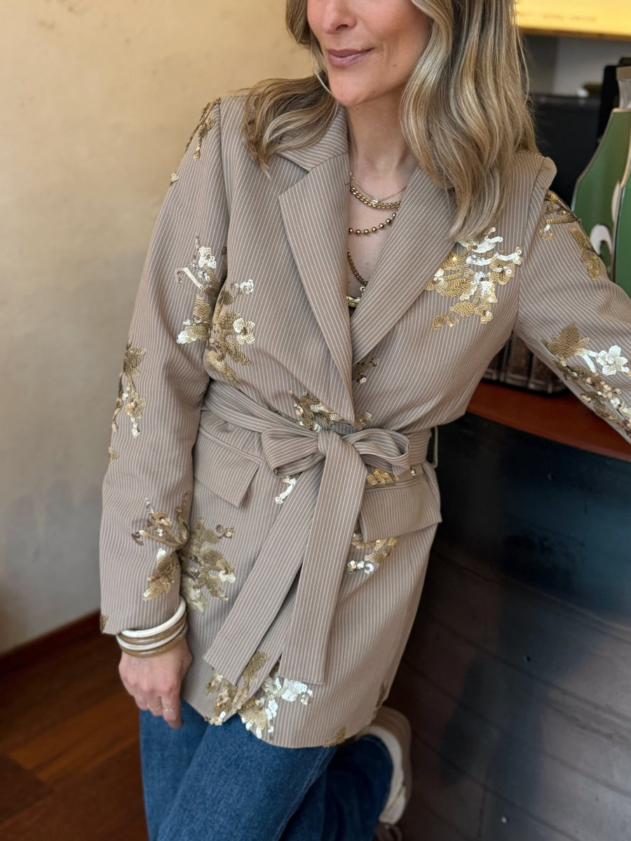 Le blazer Milla beige - Gualap