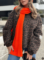 Le bonnet et l’echarpe Rachel orange - Gualap