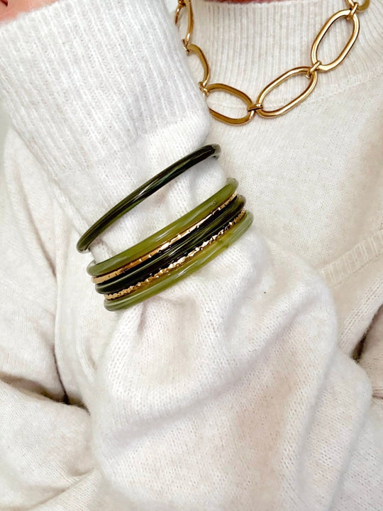 Le bracelet Harriett vert - Gualap