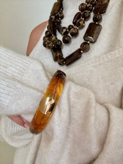 Le bracelet Nivine brun clair - Gualap