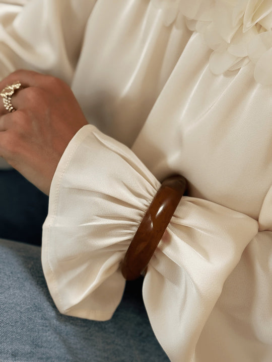 Le bracelet Priya marron - Gualap