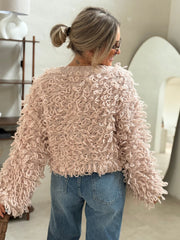 Le gilet Lily Rose beige - Gualap