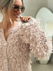 Le gilet Lily Rose beige - Gualap