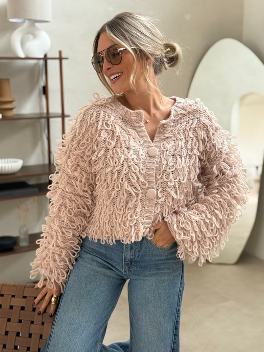 Le gilet Lily Rose beige - Gualap