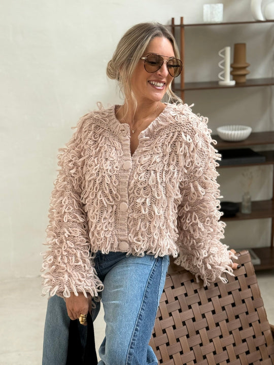 Le gilet Lily Rose beige - Gualap