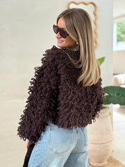 Le gilet Lily Rose marron - Gualap