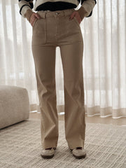 Le jeans Callie beige - Gualap