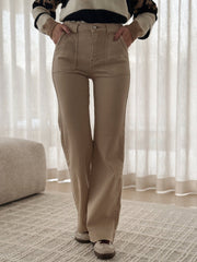 Le jeans Callie beige - Gualap