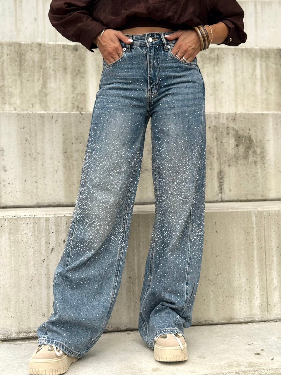 Le jeans cilem bleu foncé - Gualap