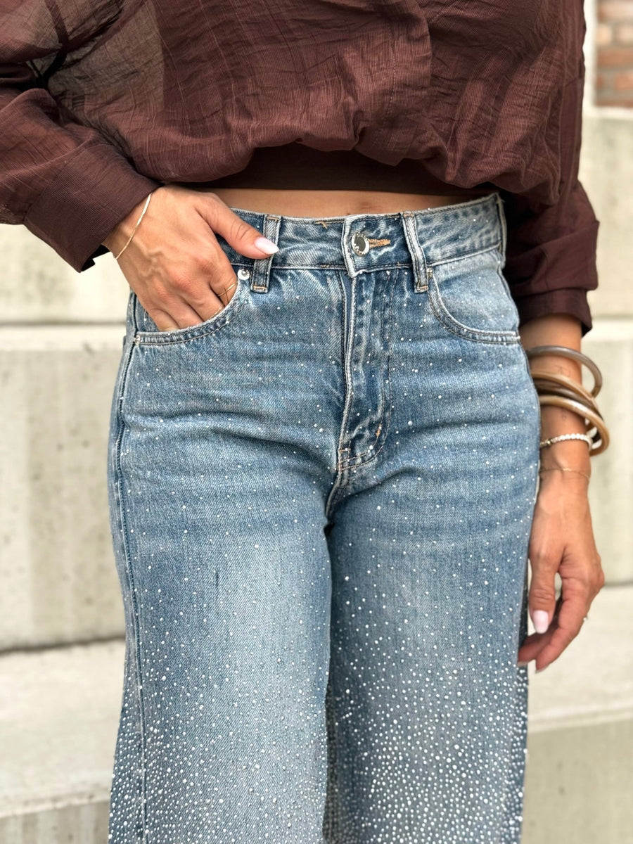 Le jeans cilem bleu foncé - Gualap