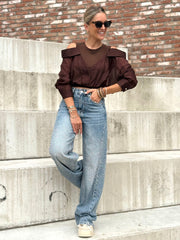 Le jeans cilem bleu foncé - Gualap