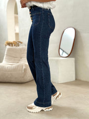Le jeans Romane bleu - Gualap