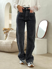 Le pantalon Debora gris - Gualap