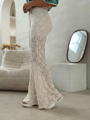 Le pantalon Enissa beige - Gualap
